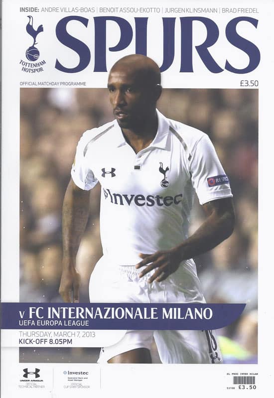 Tottenham Hotspur FC v Internazionale/Inter Milan